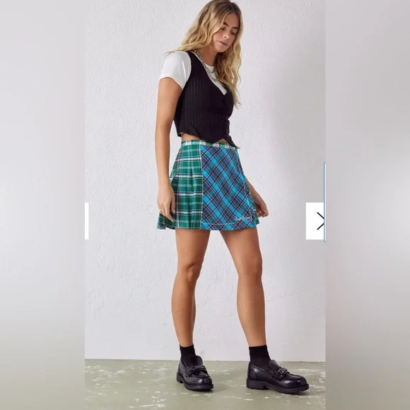 House of Sunny Womens mini skirt Victoria kilt size 2 - Picture 1 of 8